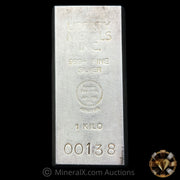 Kilo Liberty Metals Inc Vintage Silver Bar With Low Serial