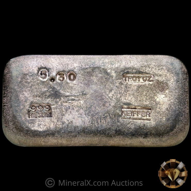 5.30oz Keiffer Vintage Silver Bar