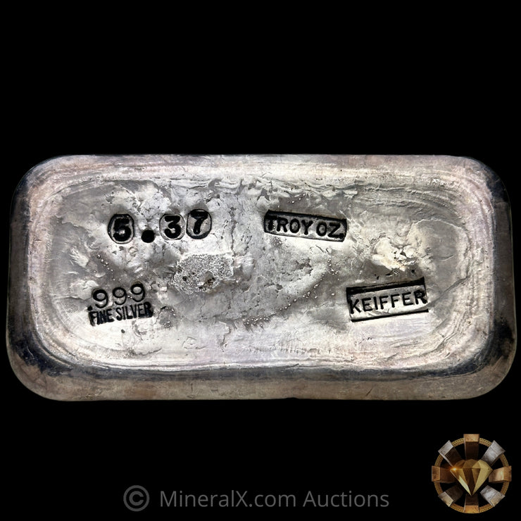 5.37oz Keiffer Vintage Silver Bar