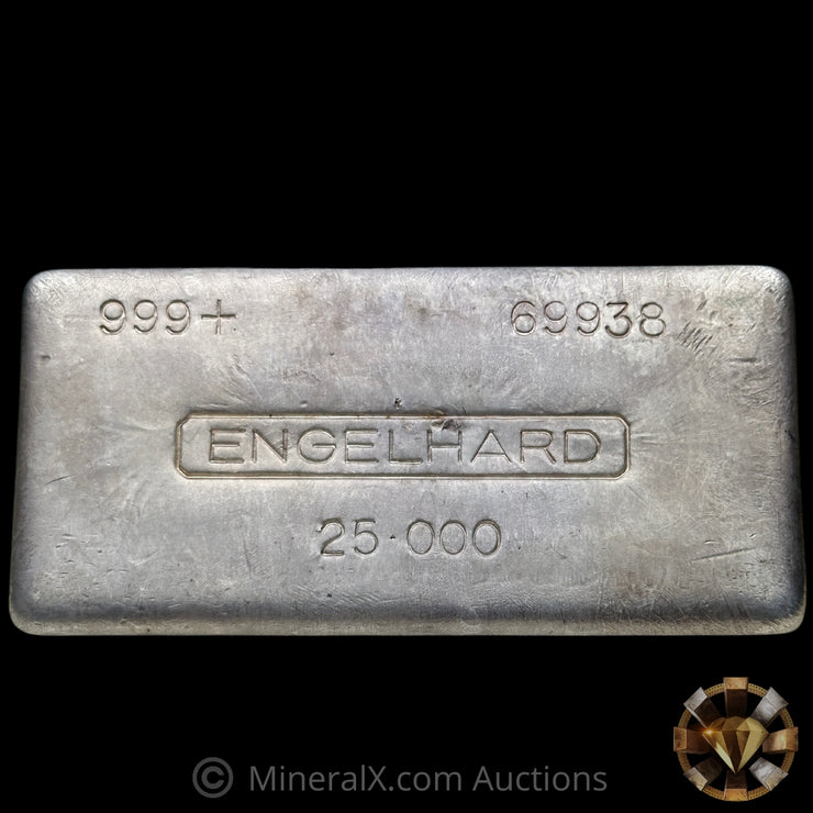 25oz Engelhard 6th Series Vintage Silver Bar