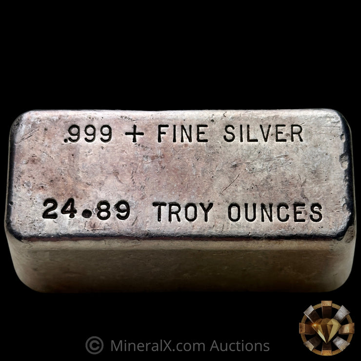 24.89oz HPM Hallmark Precious Metals Seattle Vintage Silver Bar