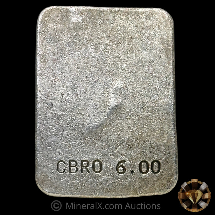 6oz Dennis England Christian Bros Colloidal Silver Fantasy Silver Bar