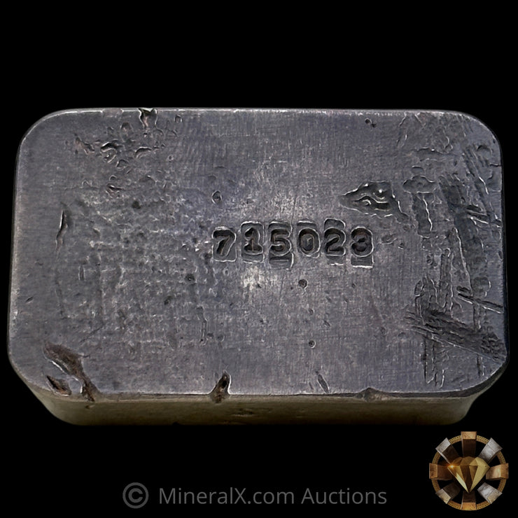 5oz Consolidated Mines & Metals Small Serial Variety Vintage Silver Bar