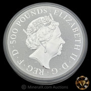 Kilo 2021 500 Pounds The Queens Beast Silver Round Coin
