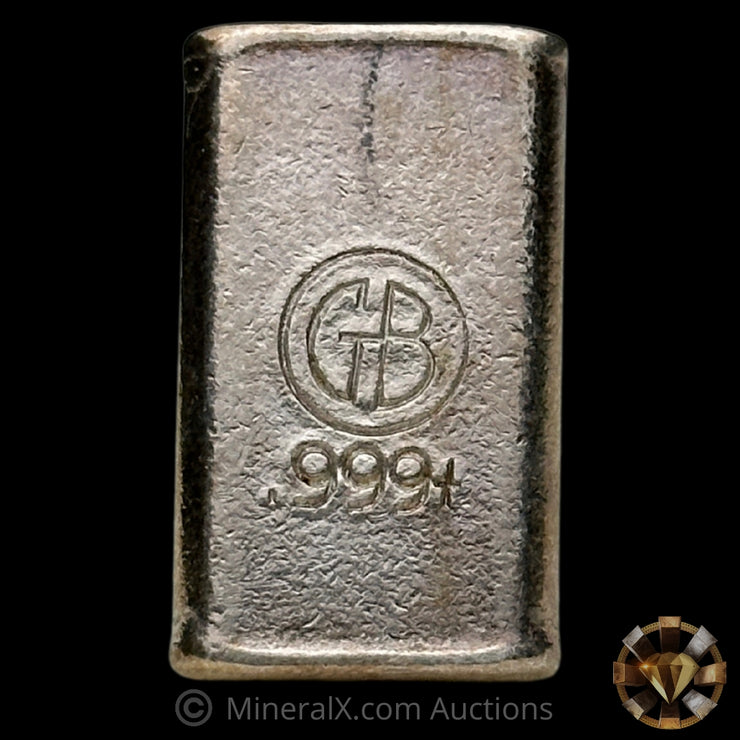 1oz GB Vintage Silver Bar