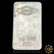 1oz BHAS Vintage Silver Bar