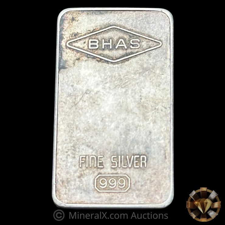 1oz BHAS Vintage Silver Bar
