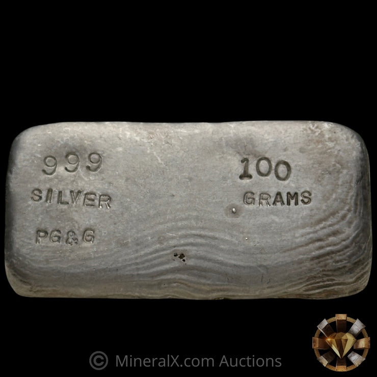 100g PG&G Silver Bar