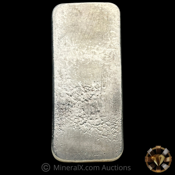 500g JM Johnson Matthey Vintage Silver Bar