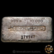 10oz Engelhard Bull Logo Vintage Silver Bar