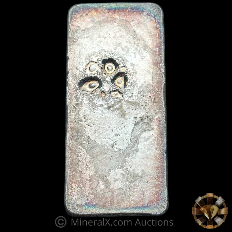 20oz JM Johnson Matthey "OZ.TR" Variety Vintage Silver Bar