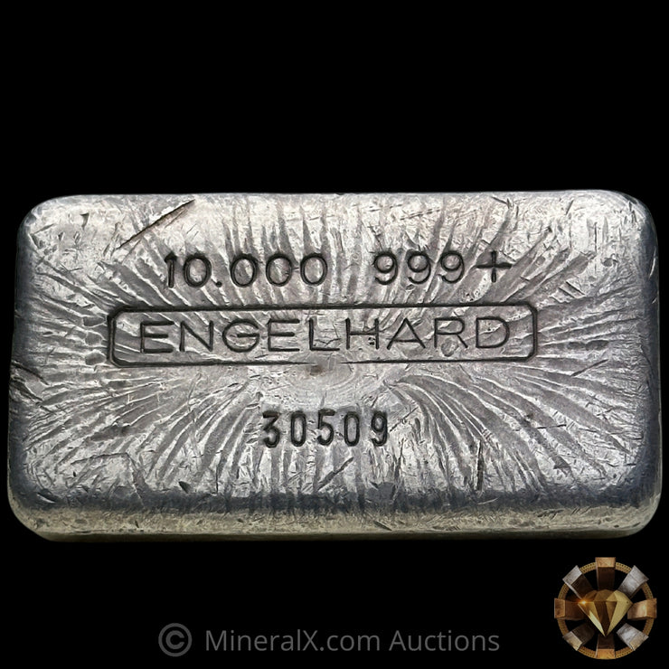 10oz Engelhard 5 Digit Vintage Silver Bar