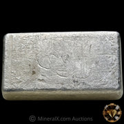 10oz Engelhard 3rd Series "Full 8" Double Partial X Prefix 6 Digit Vintage Silver Bar