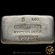 5oz Engelhard 0-Leading 7th Series Vintage Silver Bar