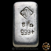 5oz JM Johnson Matthey Vintage Silver Bar