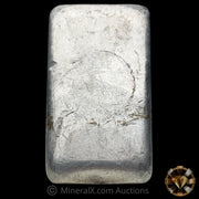 10oz JM Johnson Matthey Small Logo Reverse Stamp Vintage Silver Bar