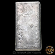 5oz JM Johnson Matthey Flat Wide Mold Vintage Silver Bar