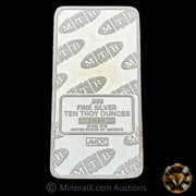 10oz JM Johnson Matthey MTB Bank Liberty Trade Vintage Silver Bar