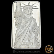 10oz JM Johnson Matthey MTB Bank Liberty Trade Vintage Silver Bar