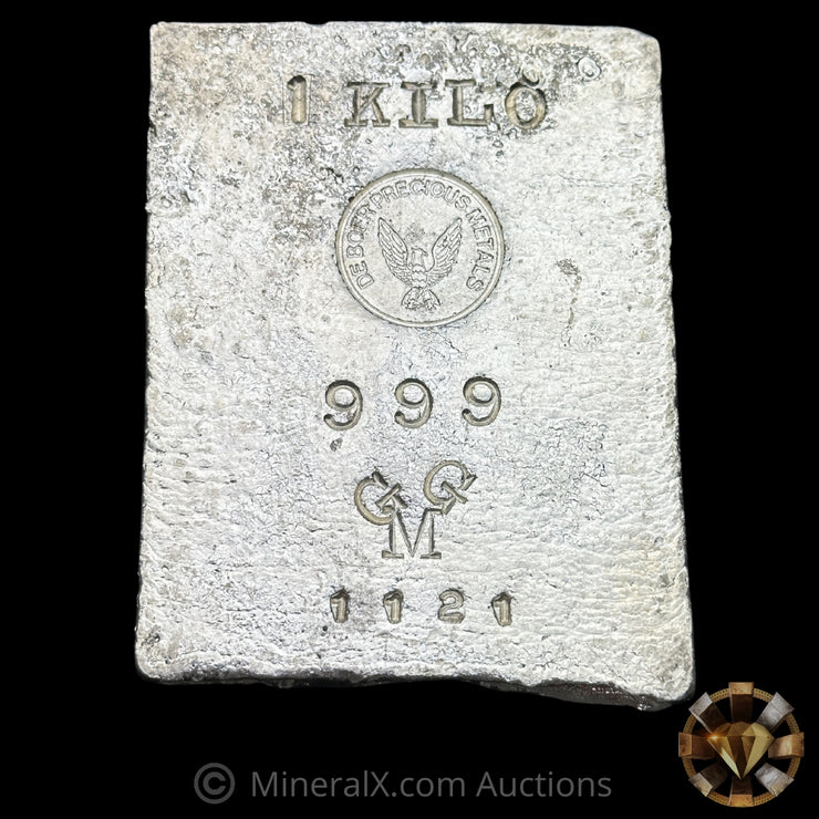 Kilo Deboer Precious Metals Vintage Silver Bar