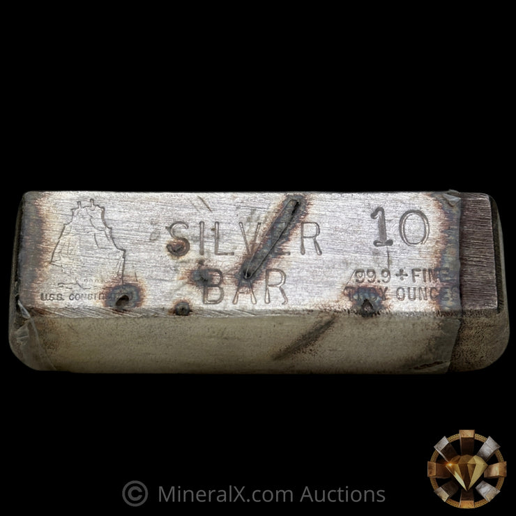 10oz CMI Vintage Silver Bar