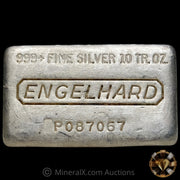 10oz Engelhard Waffleback Vintage Silver Bar