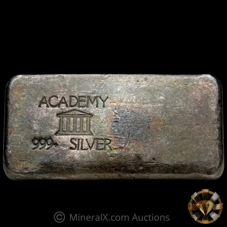 4.96oz Academy Vintage Silver Bar