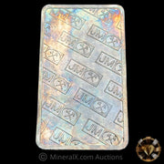 100oz JM Johnson Matthey Vintage Silver Bar