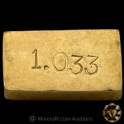 1.033oz Delta Smelting & Refining Vintage Fine Gold Bar