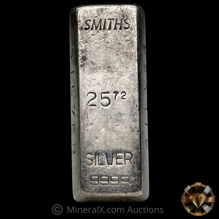 25.72oz Smiths Vintage Silver Bar