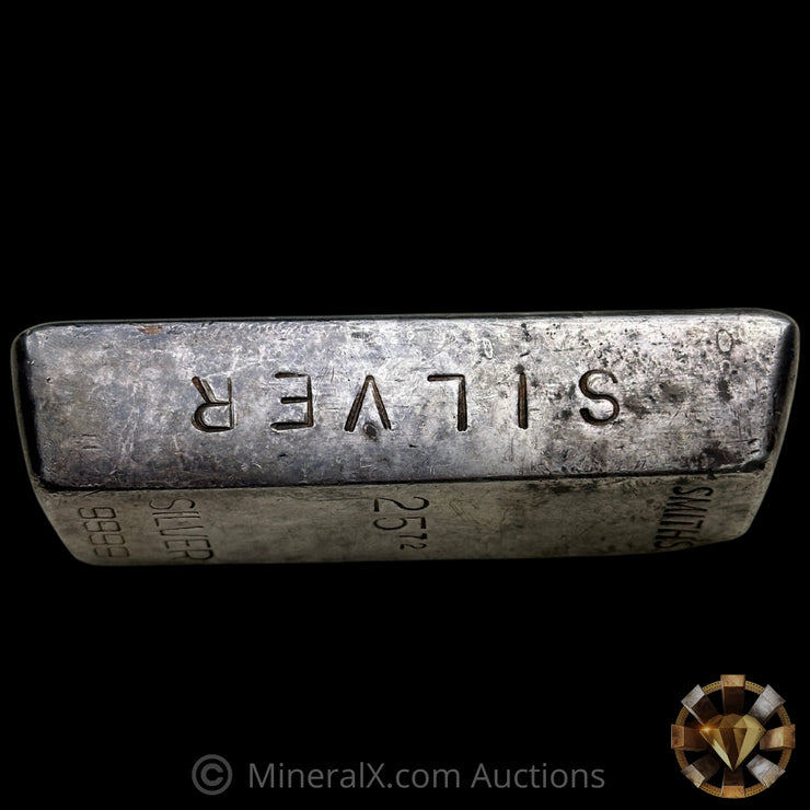 25.72oz Smiths Vintage Silver Bar