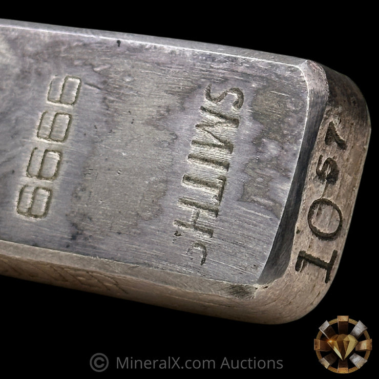 10.57oz Smiths Vintage Silver Bar