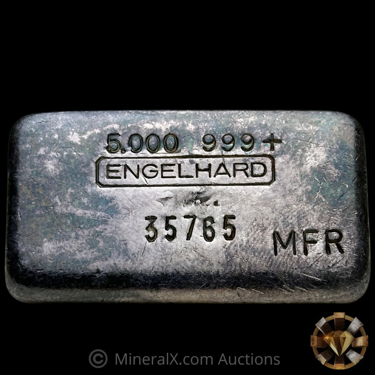 5oz Engelhard MFR Vintage Silver Bar