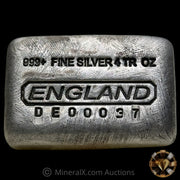 4oz Dennis England Fantasy Tribute Silver Bar