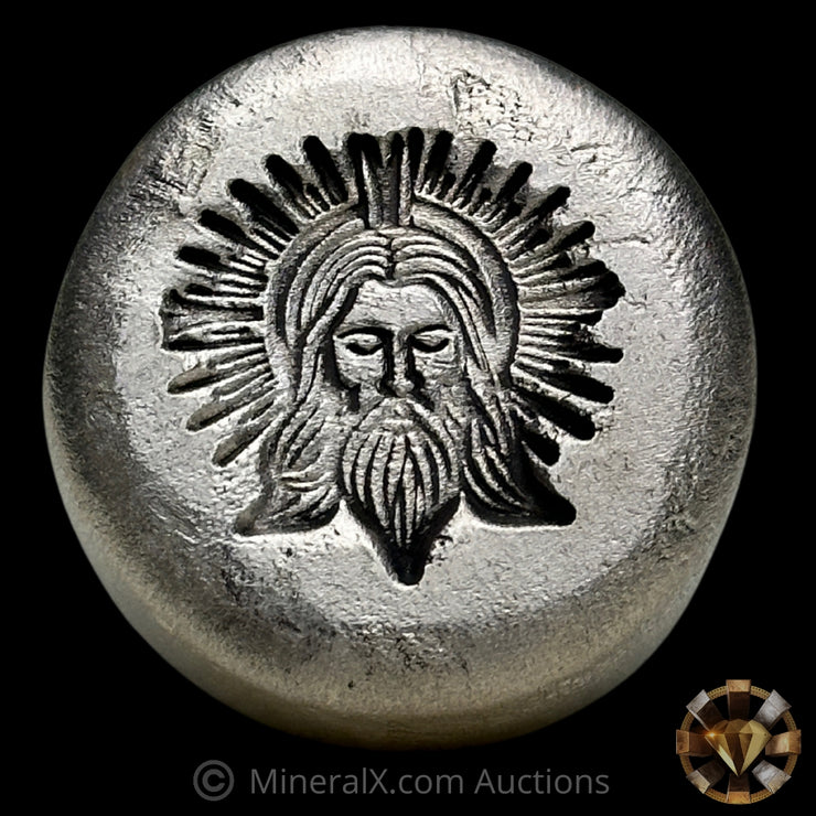 3oz Dennis England Jesus Fantasy Silver Round Bar