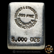 5oz Hoover & Strong Vintage Silver Bar