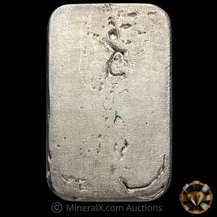 5.35oz Consolidated Mines & Metals No Serial Variety Vintage Silver Bar