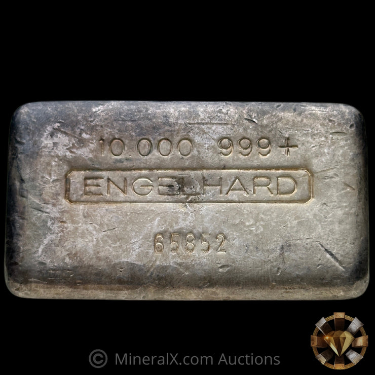 10oz Engelhard 5 Digit Vintage Silver Bar