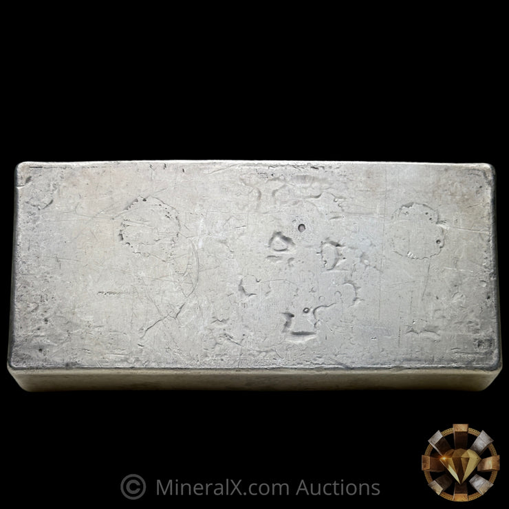 50oz Engelhard Bull Logo Vintage Silver Bar