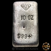 10oz JM Johnson Matthey Vintage Silver Bar