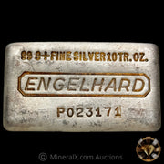 10oz Engelhard Waffleback Vintage Silver Bar