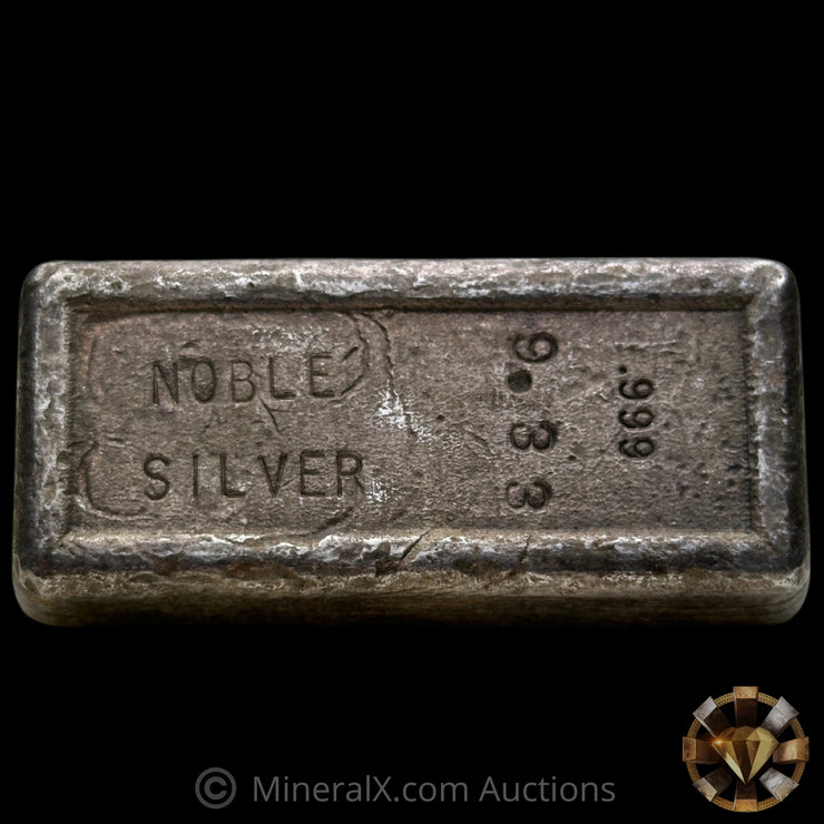 9.33oz Noble Silver Vintage Silver Bar