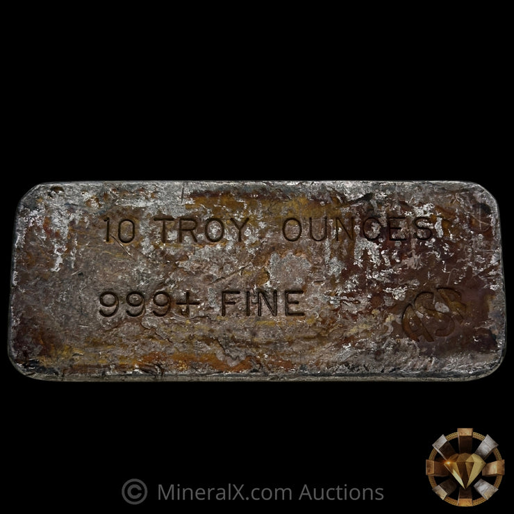 10oz ASR Vintage Silver Bar