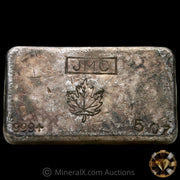 5oz JMC Johnson Matthey Maple Leaf Vintage Silver Bar