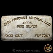 10oz Ohio Precious Metals Silver Bar