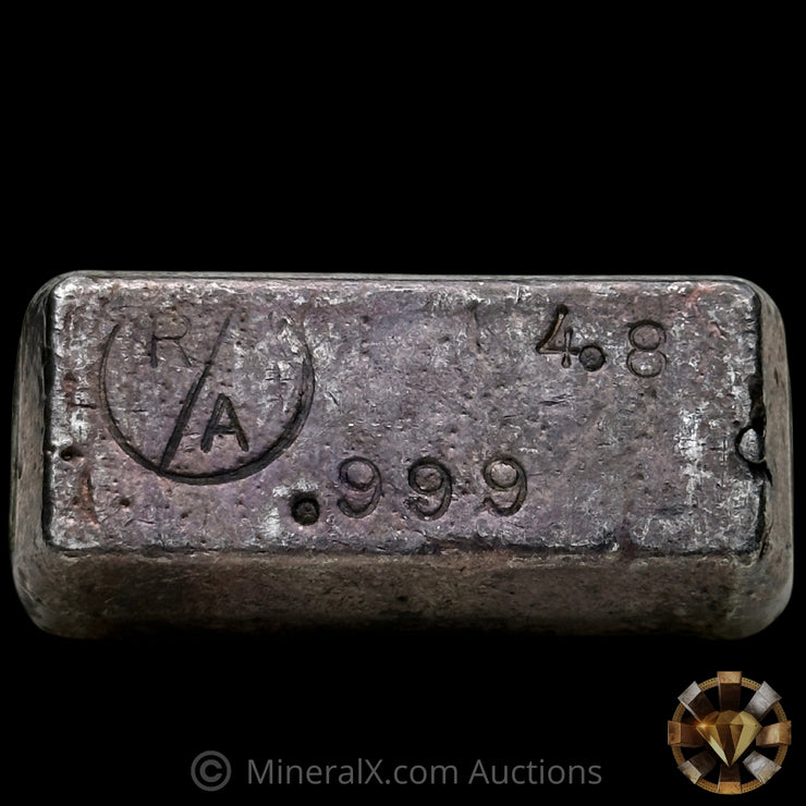 4.8oz RA Vintage Silver Bar