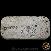 5oz Wescan Vintage Silver Bar