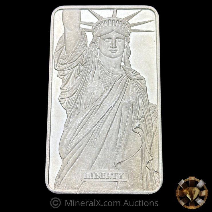 10oz Liberty Trade MTB Bank Vintage Silver Bar