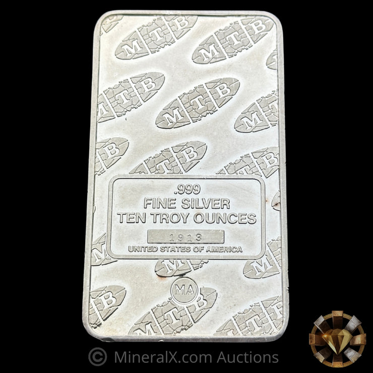 10oz Liberty Trade MTB Bank Vintage Silver Bar