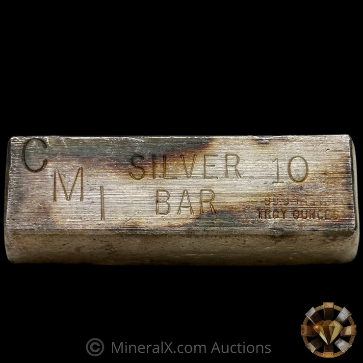 10oz CMI Vintage Silver Bar